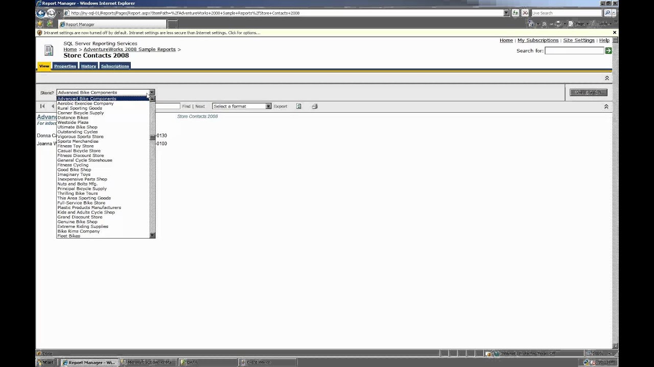 sql server reporting services introduction - YouTube