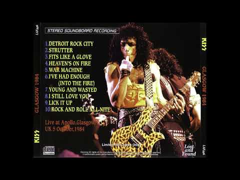Kiss - Live In Glasgow - 1984 (Soundboard) - YouTube