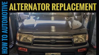 How to Replace the Alternator on a 1998 Toyota 4Runner with 2.7 L Engine