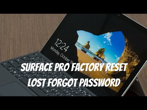 Video: Paano ko i-factory reset ang aking Surface Pro Windows 8?