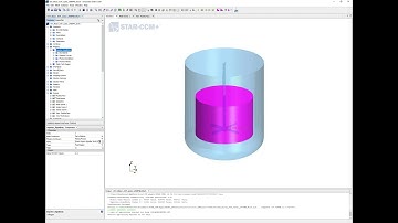 STAR-CCM+ Demo of Mixing with Volume of Fluid VOF