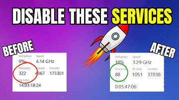 51 Windows Services to DISABLE for MAXIMUM Performance