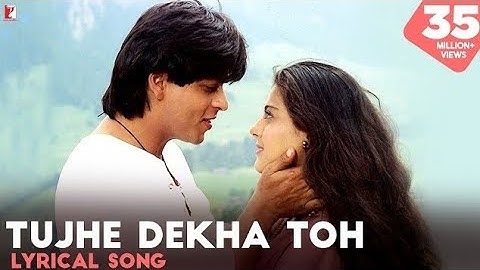 Tujhe Dekha Toh Jana Sanam | DDLJ | Shah Rukh Khan & Kajol | Kumar Sanu | Evergreen Romantic Song