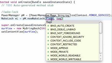 Android Application Development Tutorial   78   WakeLock to keep you app from sleeping   YouTube