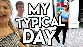 He Experiences a Day in My Life | Spin Class, Shopping, and Mani Pedis
