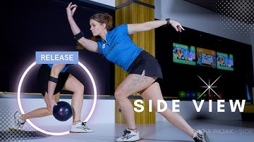 Daria Pajak release / side view / bowling