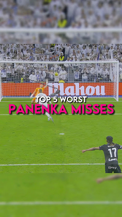Top 5 worst panenka penalties of all time