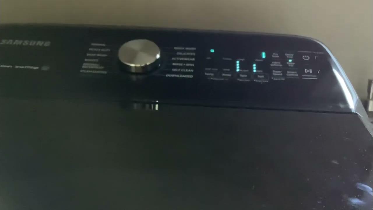Second video of my samsung washer end chime YouTube