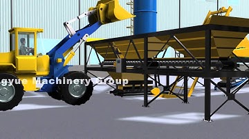 QT10-15 full automatic block production line 3D