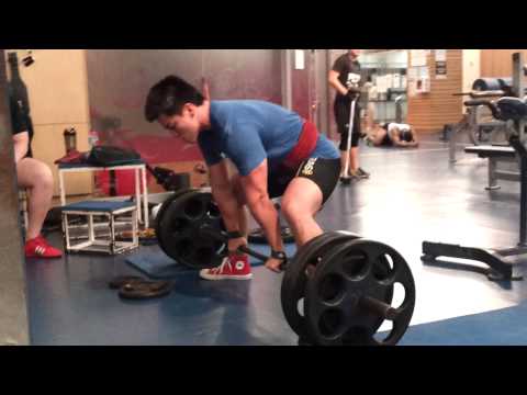 RE sumo pull: 180kg x 10