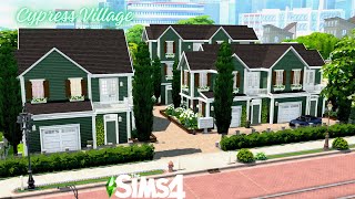 Cypress Village // with CC // Sims 4 Speedbuild