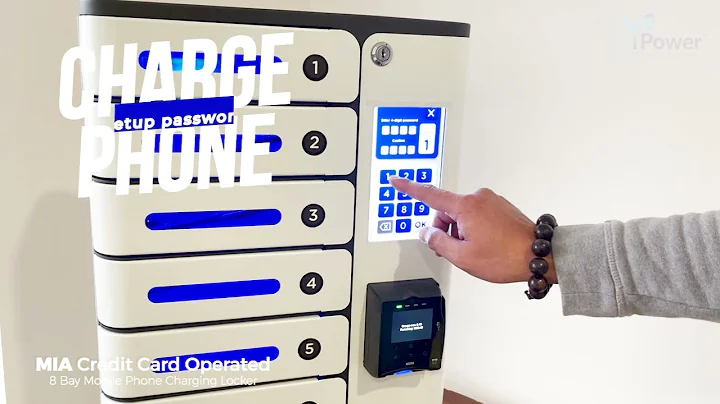 MIA Credit Card Operated Mobile Charging Locker