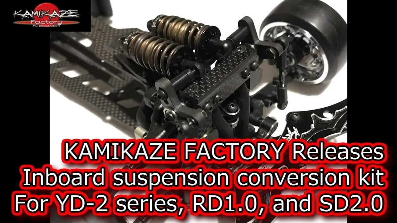 KAMIKAZE FACTORY Releases inboard suspension conversion kit for YD