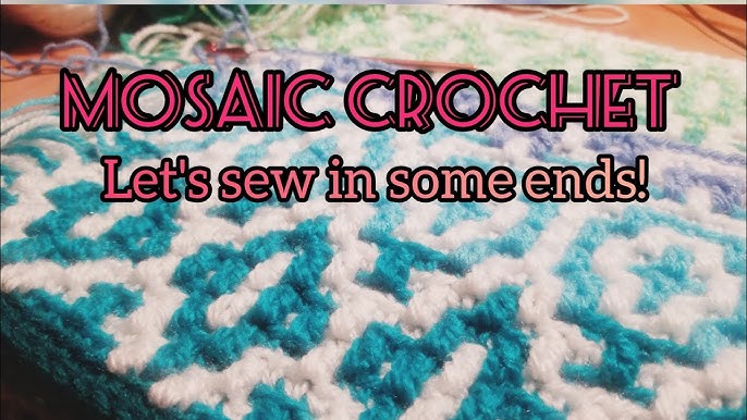 10 Free Mosaic Crochet Patterns For Beginners - Blue Star Crochet