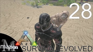 ARK: Survival Evolved - taming a Mesopithecus! E28 Gameplay