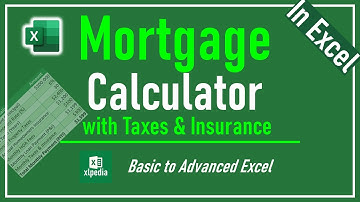 Excel Mortgage Calculator with Taxes and Insurance