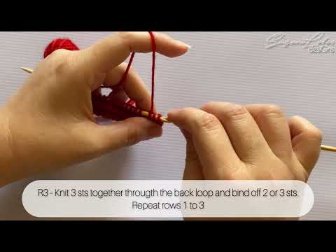 Decorative Bind-off special for Lace projects - Knitting Tips
