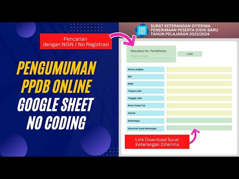 Aplikasi Pengumuman PPDB