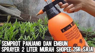 REVIEW SPRAYER 2 LITER ORANGE MURAH 26 RIBUAN SHOPEE