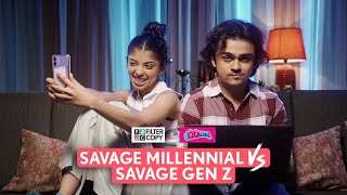 FilterCopy | Savage Millennial VS Savage Gen z | Ft. Devishi Madaan, @ManishKharage \& Rohan Shah