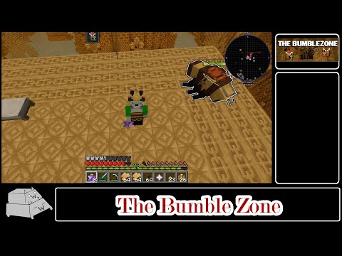 ハチの世界を大冒険【The BumbleZone】【マイクラMOD】