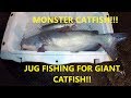 Jug Fishing for Catfish - Best Bait for Catfish - Catching Catfish at Night - Jug Fishing