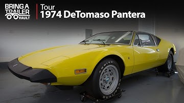 1974 DeTomaso Pantera Tour | Bring a Trailer
