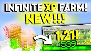 BEST 1.21 INFINITE XP SLIME FARM Minecraft Tutorial! Infinite & Easy!