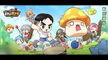 MapleStory Idle RPG - Title Screen / Main Menu with Music #maplestory #maplestorymobile 