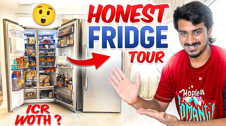 HONEST FRIDGE TOUR VIDEO | PARODY | PRANAY VARMA