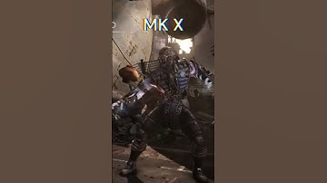 Sub-Zero in MK9 vs MKX vs MK11 vs MK1 #shorts