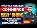 UGC NET June 2026 | UGC NET Commerce | Collective Bargaining, Personality & Culture | 801+ MCQs
