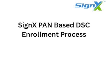 📢 Learn the PAN-Based DSC Process in SignX CA Portal | Step-by-Step Tutorial