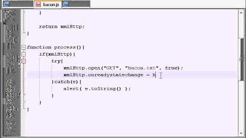 AJAX Tutorial - 24 - Configuring and Connecting to a Server