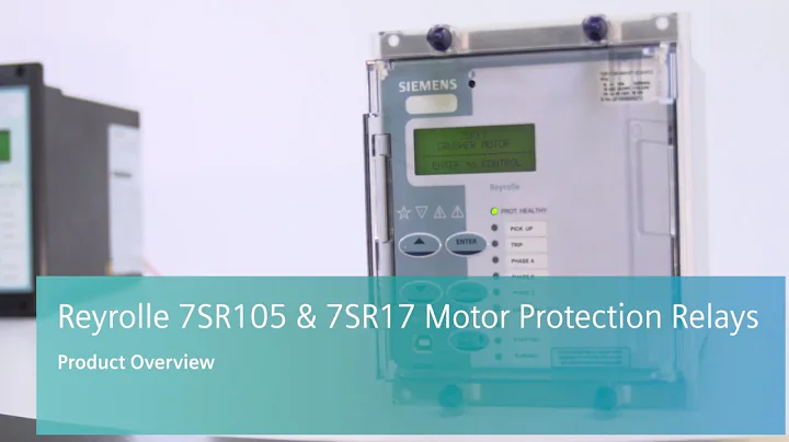 Reyrolle - 7SR105 and 7SR17 - Motor Protection Relays
