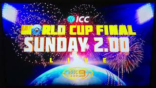 Channel Nine Icc Cricket World Cup 2015 Final Australia Vs New Zealand Promo
