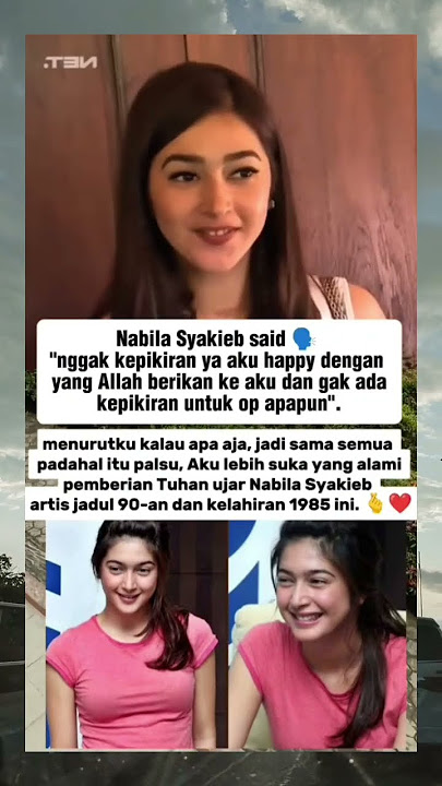 Cantik ori 😍 #nabila #nabilasyakieb #shorts