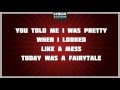 Today Was A Fairytale - Taylor Swift tribute - Lyrics