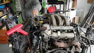 MS3X AJ30 V6: The V6 is now running with its new ECU