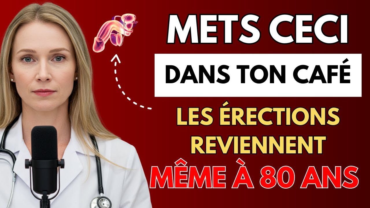 UNE UROLOGUE RÉVÈLE : AJOUTE CECI AU CAFÉ ET L’ÉRECTION REVIENT APRÈS 60 ANS