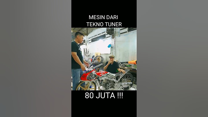 MESIN NINJA O'BOY 05 80 JUTA!!! RACIKAN KO HANS TEKNO TUNER