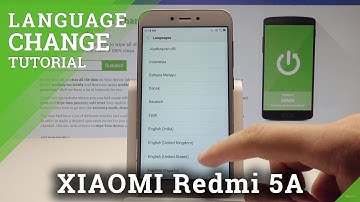 How to Change Language on XIAOMI Redmi 5A - MIUI Language Settings |HardReset.Info