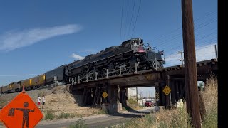 Union Pacific Big Boy #4014 Crosses a Historic D&RGW Bridge while Leaving Denver screenshot 5