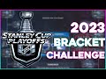 THE 100% ACCURATE 2023 NHL PLAYOFF BRACKET