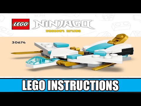 えいたん  ページ LEGO Instructions - Ninjago - 30674 - Zane's Dragon Power Vehicles