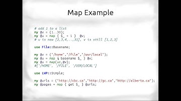 Iteration in Perl -- Think about your dependencies.
