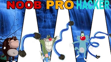 NOOB vs PRO vs HACKER |Oggy, jack, bob, sinchan, Taplu | Draw Car