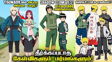 Unanswered Questions & Unsolved Mysteries in Naruto (தமிழ்) | Savage Point