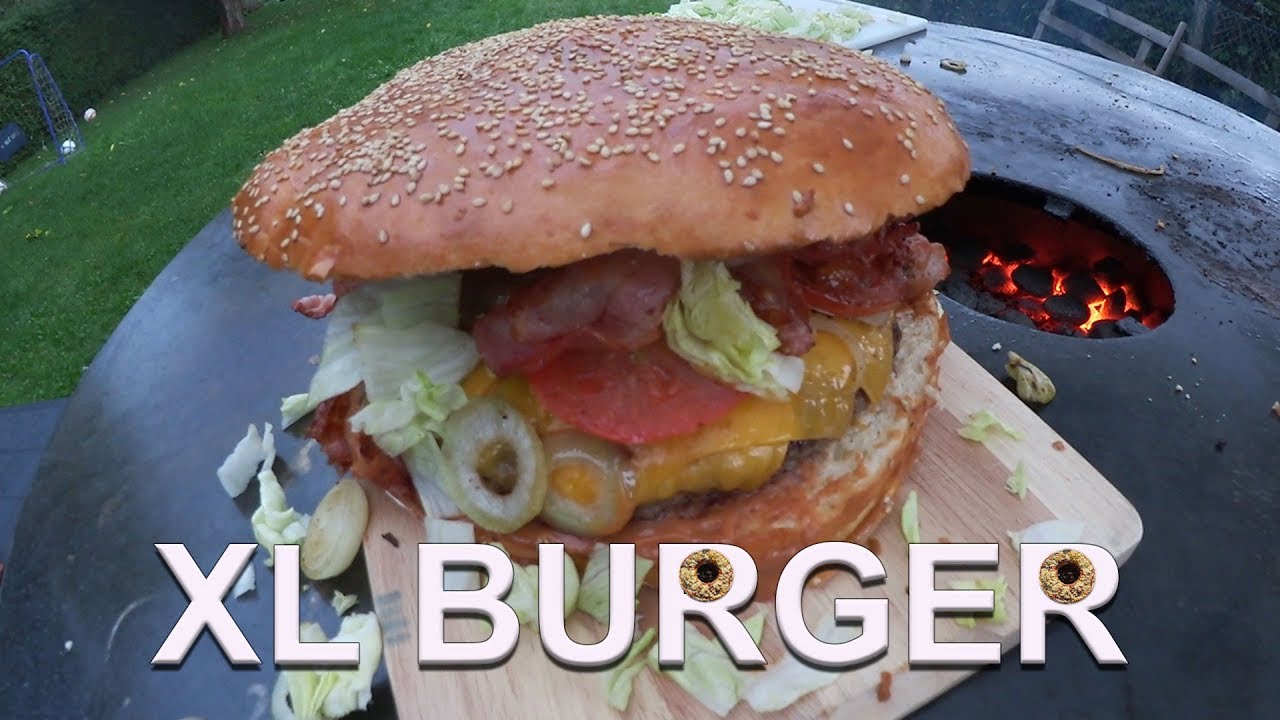 XL BURGER von der Grillplatte | 04 | Foodfellas - YouTube