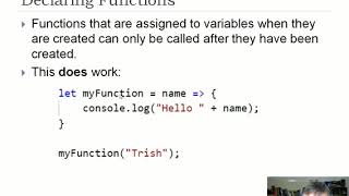 CST 2120 – Week 6 | Video 16: Advanced JavaScript - David Gamez